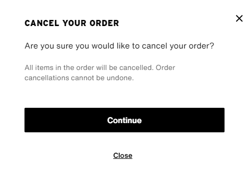 How do I cancel my order? – Levi's® Customer Service