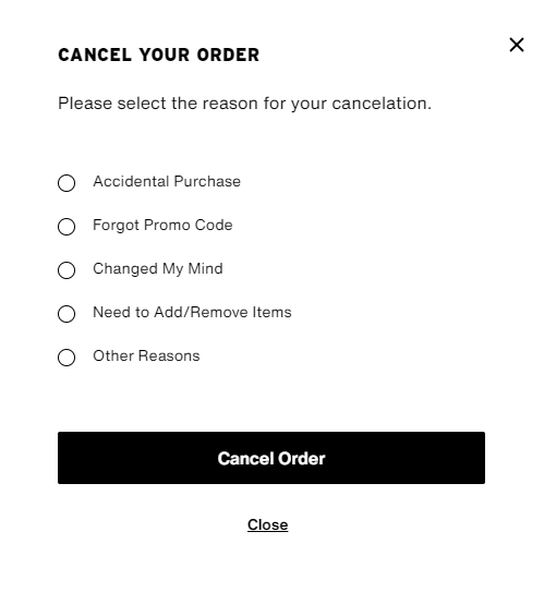 How To Cancel Lv Order Online